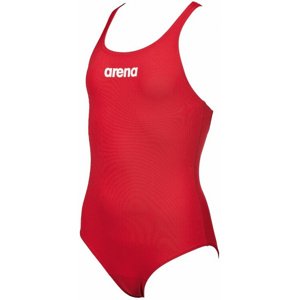 Dievčenské tréningové plavky arena solid swim pro junior red 26