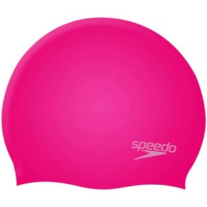 Plavecká čiapočka speedo plain moulded silicone junior cap ružová