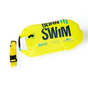 Plavecká bójka borntoswim float bag žltá