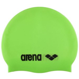 Plavecká čiapka arena classic silicone cap zelená