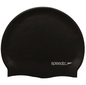 Plavecká čiapočka speedo plain flat silicon cap čierna