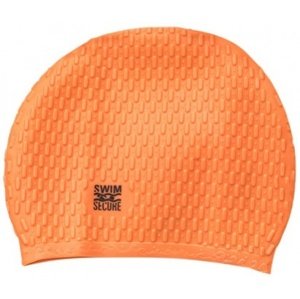 Plavecká čiapka swim secure bubble swim hat oranžová