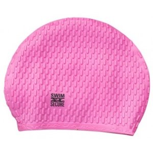 Swim secure bubble swim hat ružová