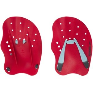 Plavecké packy speedo tech paddle lava red/chill blue/grey m