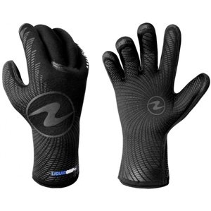 Neoprénové rukavice aqualung dry gloves liquid seams 3mm black s