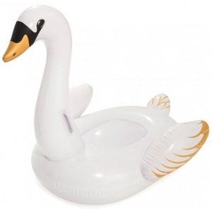 Nafukovacie ležadlo inflatable swan biela