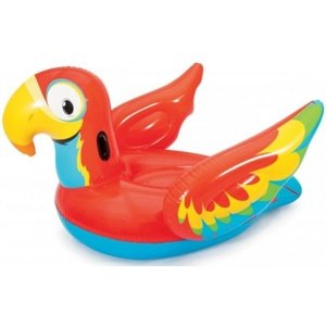 Nafukovacie ležadlo inflatable peppy parrot červená