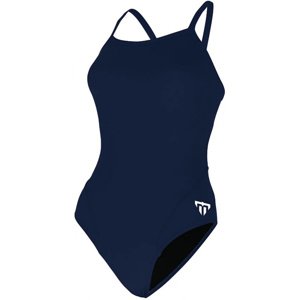Dámske plavky michael phelps solid mid back navy/white 30