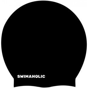 Plavecká čiapka pre dlhé vlasy swimaholic extra big cap čierna
