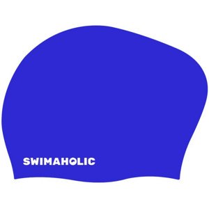 Plavecká čiapka pre dlhé vlasy swimaholic long hair cap modrá