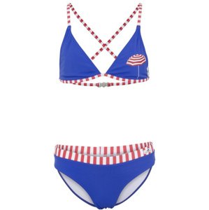 Dievčenské plavky aquafeel parasole bikini girls blue/red 29