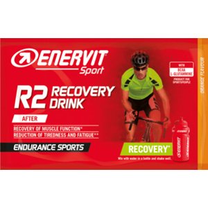 Regeneračný nápoj enervit r2 recovery drink orange 50g