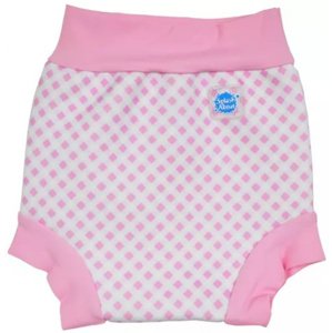 Dojčenské plavky splash about happy nappy pink cube xxl