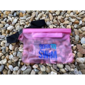 Vodeodolná taštička borntoswim waterproof bag ružová